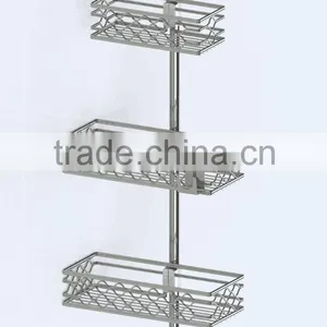 Tension Pole Caddy and Toilet Paper Holder thumbnail-4
