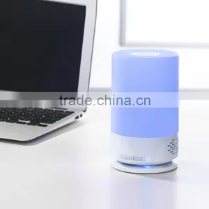 High Quality Mini Night Light Bluetooth Speaker 2016, Smart Touch Led Bluetooth Speaker Lamp With fm Radio thumbnail-4
