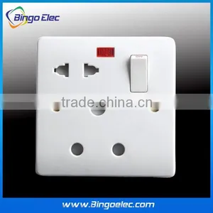 15a Switched Socket With Neon and 16a Socket thumbnail-1