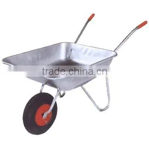 Wheel Barrow With Iron Tray thumbnail-1