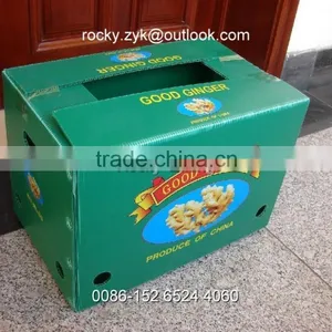 Best Corrugated Plastic Package Box for Banana Packing Carton thumbnail-1