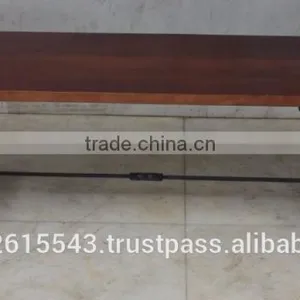 Bench Medium , Mango Wood Furniture Bench thumbnail-1