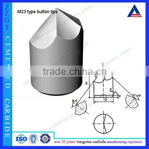 Cemented Carbide Coal Mining Bit for Mine Tools M23 Type Coal Drill Bits thumbnail-1