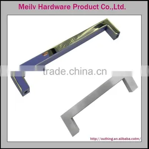 Furniture Fitting Cabinet Drawer 128mm 160mm Stainless Steel Square Bathroom Handles thumbnail-4