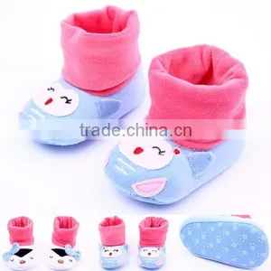 Foreign Trade Walking Shoes Wholesale Super Soft Comfortable Baby Shoes High Barrel Socks Baby Shoes thumbnail-1