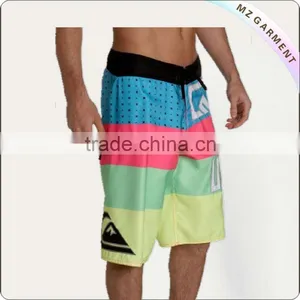 Men's Fringe Printed Brazilian Board Shorts thumbnail-1