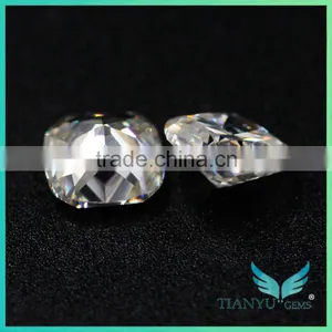 Wholesale Best Cut Vvs Clarity 9.5 mm Cushion Cut Forever Brilliant Moissanite thumbnail-3
