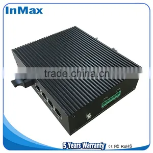 Good Price of 5 Port Full Gigabit Industrial Switch 1x1000BaseX FX Port and 4x10/100/1000BaseTx Ports Ethernet Switch I505B thumbnail-5