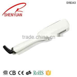 Electric Hair Straightener Brush With LED Hair Straightening Treatments thumbnail-3