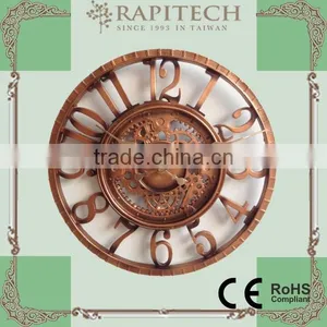 12 Inch Arabic Numeral Clock Polyresin Outdoor Garden Clock thumbnail-4