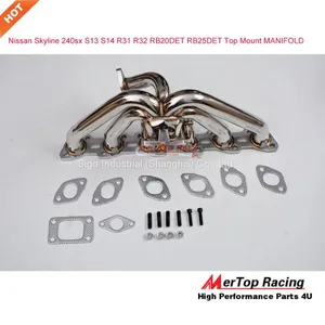 Mertop Skyline 240sx S13 S14 R31 R32 RB20 RB25 RB20DET RB25DET Top Mount MANIFOLD thumbnail-1
