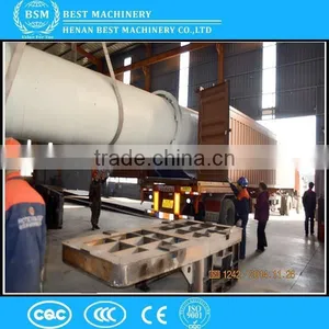380V BSM High Capacity Hot Selling Drum Rotary Dryer for Clay Stone Produced in China thumbnail-1