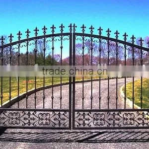 Aluminum/ Galvanized Powder Coated Steel Farm Fence Gate thumbnail-4