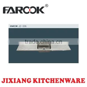 Modern Kitchen Synthetic Stainless Steel Sink thumbnail-1