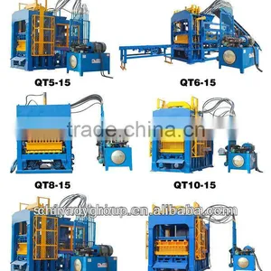 QT6-15 Full Automatic Paver Concrete Block Making Machine Price in India thumbnail-1