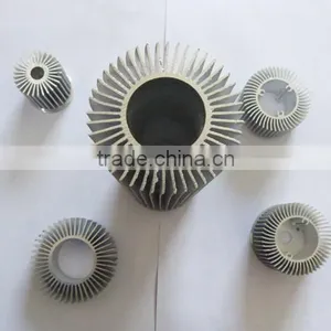 High Quality Extruded Sunflower Aluminum Profile for Heatsink thumbnail-1