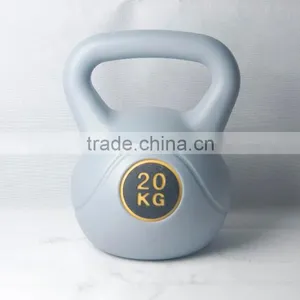 Training Power Kettlebell, Kettlebell (Gray) in KG, Fit Body Kettlebell Set thumbnail-1