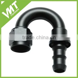High Precision CNC Machining AN Aluminum Push on Hose Fittings thumbnail-1