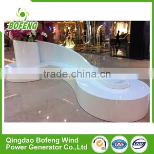 China Wholesale Custom Vogue Design Frp Art Chairs for Shopping Market thumbnail-1
