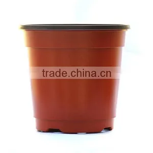 Cheap Lightweight Double Color Flower Pot thumbnail-1