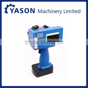 Newest Style AU-127c Hand-held Ink Jet Printer Can Print Production Date QR Code Bar Code Graphics thumbnail-1