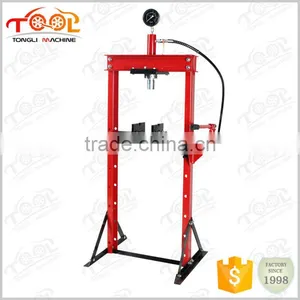 Good Reputation 10ton Hydraulic Workshop Press With Gauge thumbnail-1