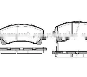 Supply E-mark Disc Brake Pad Kit Use For IISUZU 8-97947-466-0 thumbnail-1