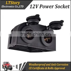 12v Waterproof Boat Car Power Socket thumbnail-1