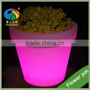 Plastic Exchange Color Supplier LED Lights Vase Pot thumbnail-5
