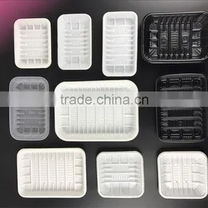 PP Material Square Plastic Trays Disposable for Fresh Food Packaging thumbnail-6