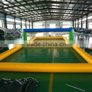 Factory Custom Inflatable Beach Water Volleyball Court for Sale thumbnail-4