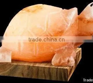 Crafted High Quality Himalayan Crystal Rock Salt Animal Lamps thumbnail-1