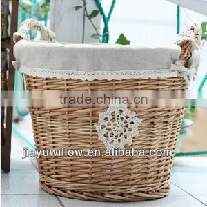 Unique Wicker Small Gift Baskets With Handmade for Festival thumbnail-1