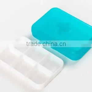 Cy274 6cells Cross Portable Medical Mini Pill Box Cases Medicine Drug Storage Box Jewelry Beads Organizer thumbnail-3