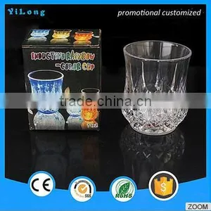 Led Reflector Cup Hot Sell Glow up Flashing Rocks Plastic/led Light Cup for Party thumbnail-1