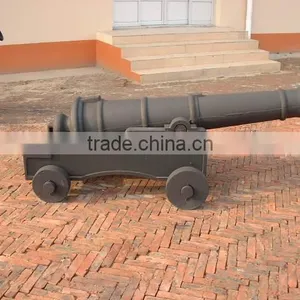 Antique Metal Cast Iron Craft Model Cannon / China Supplier Military Decor Cannon thumbnail-6