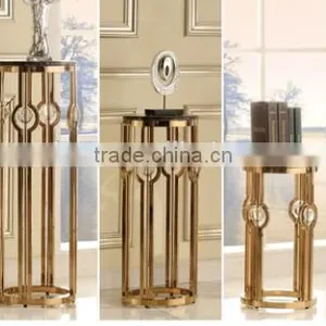 2016 Luxury Stainless Steel Flower Stand for Whole Sale N818G thumbnail-1