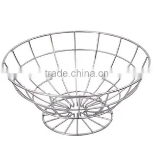 Metal Wire Fiower-shape Fruit Basket thumbnail-2
