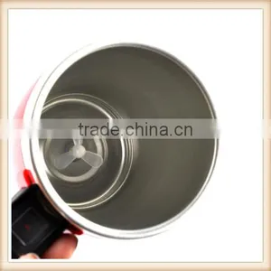 Stainless Lazy Self Stirring Mug Auto Mixing Tea Coffee Cup Office Gifts Black thumbnail-5