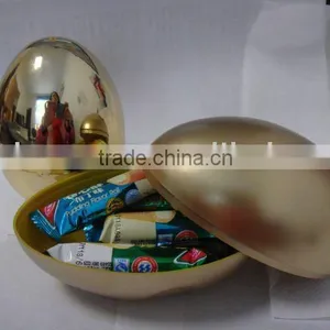 Plastic Golden Easter Egg thumbnail-1
