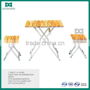 2 Person Outdoor Portable Table and Chairs thumbnail-1