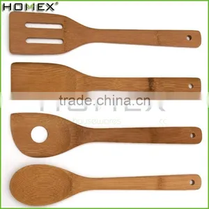 Hot Sale Kids Bamboo Kitchen Utensils , Bamboo Spoon Set Wholesale thumbnail-1