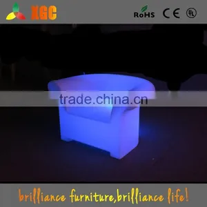 LED Bar Furniture RGB Color Changed Plastic Sofa Set Led Sofa thumbnail-3