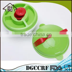 Multifunctional Lunch Box With Folk Compartments Cutlery Set thumbnail-4