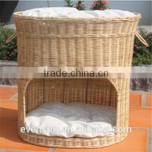 Eco-friendly Rattan Cat House thumbnail-1
