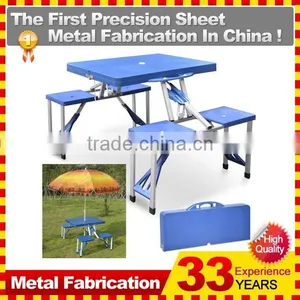 LOW PRICE PLASTIC FOLDING FOLDABLE TABLE TOP AND CHAIR OF DINING IN CHINA thumbnail-4