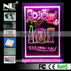 Power Adapter Led Writing Board With Usb Interface Anti-scratch Led Write Board thumbnail-3