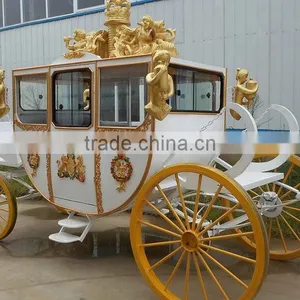 BISINI Royal Horse Carriage Cinderella Carriage Cake Stand(BG11-M093) thumbnail-1
