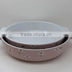 2013 Round Ceramic Cake Baking Pans thumbnail-1