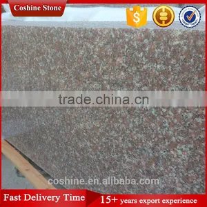 Jianfa Stone Peach Red Blossoms Granite G687 Slab Polished Gang Saw Slab thumbnail-1